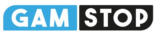 Blue “GAM” button and black “STOP” button side by side with white lettering.